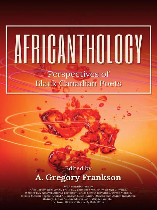 Title details for AfriCANthology by A. Gregory Frankson - Available